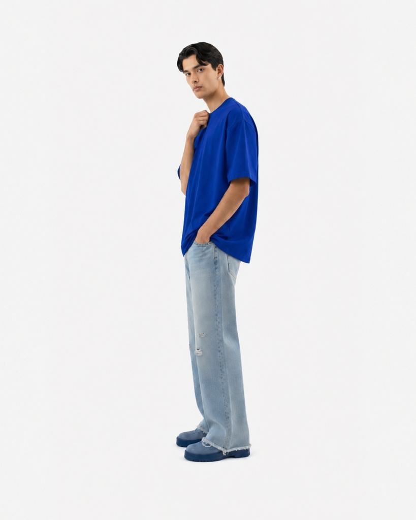 Royal Blue Everyday Oversized Tee