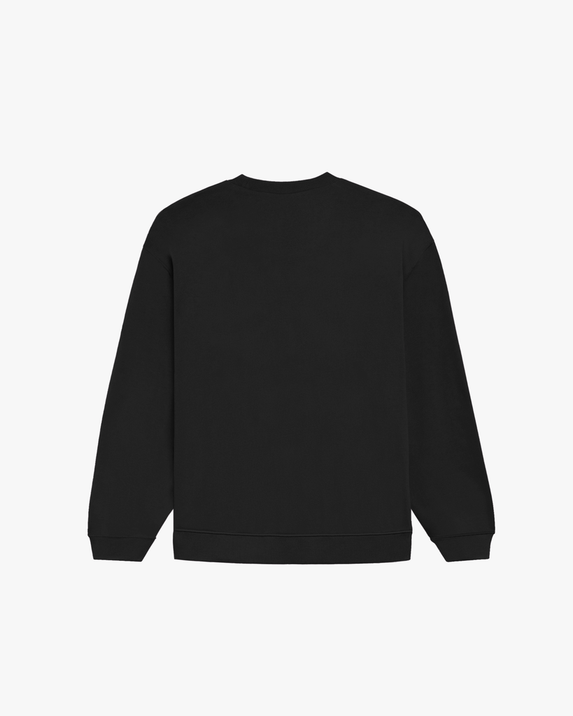 Men's Black Oversized Sweatshirt