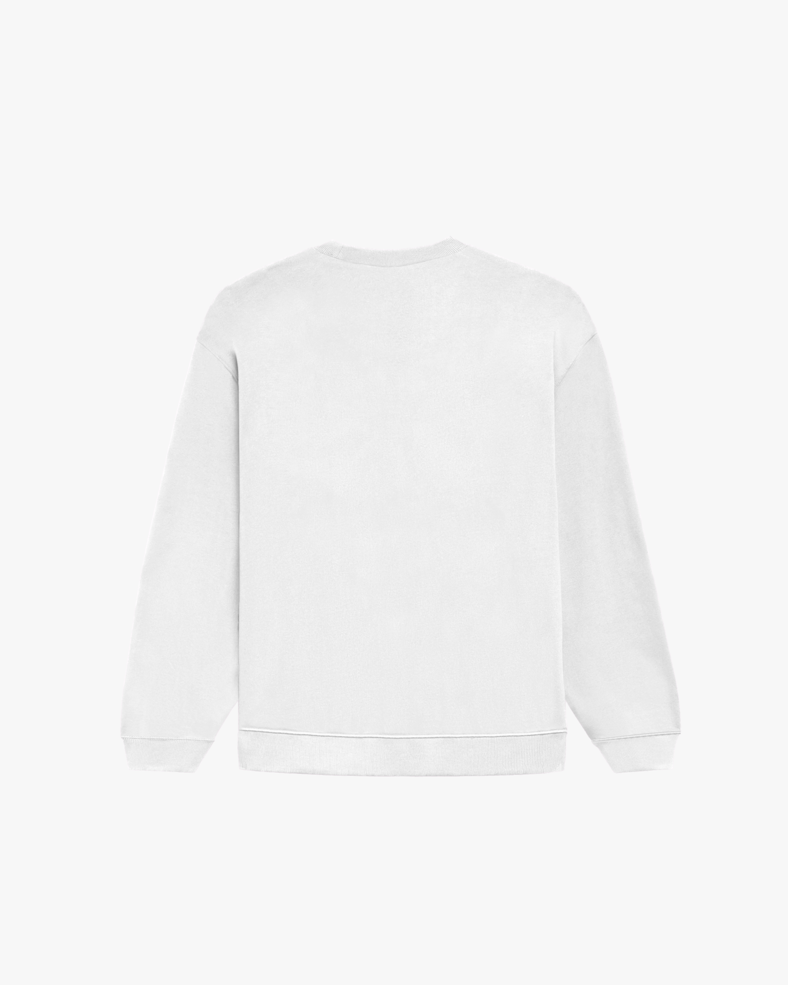 Men's White Oversized Sweatshirt