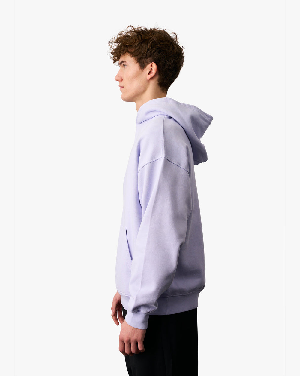 Men's Lavender Oversized Hoodie