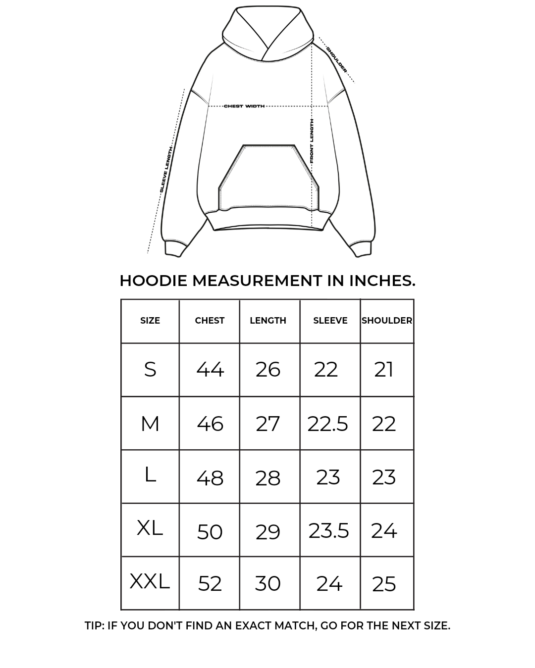 Men's White Oversized Hoodie