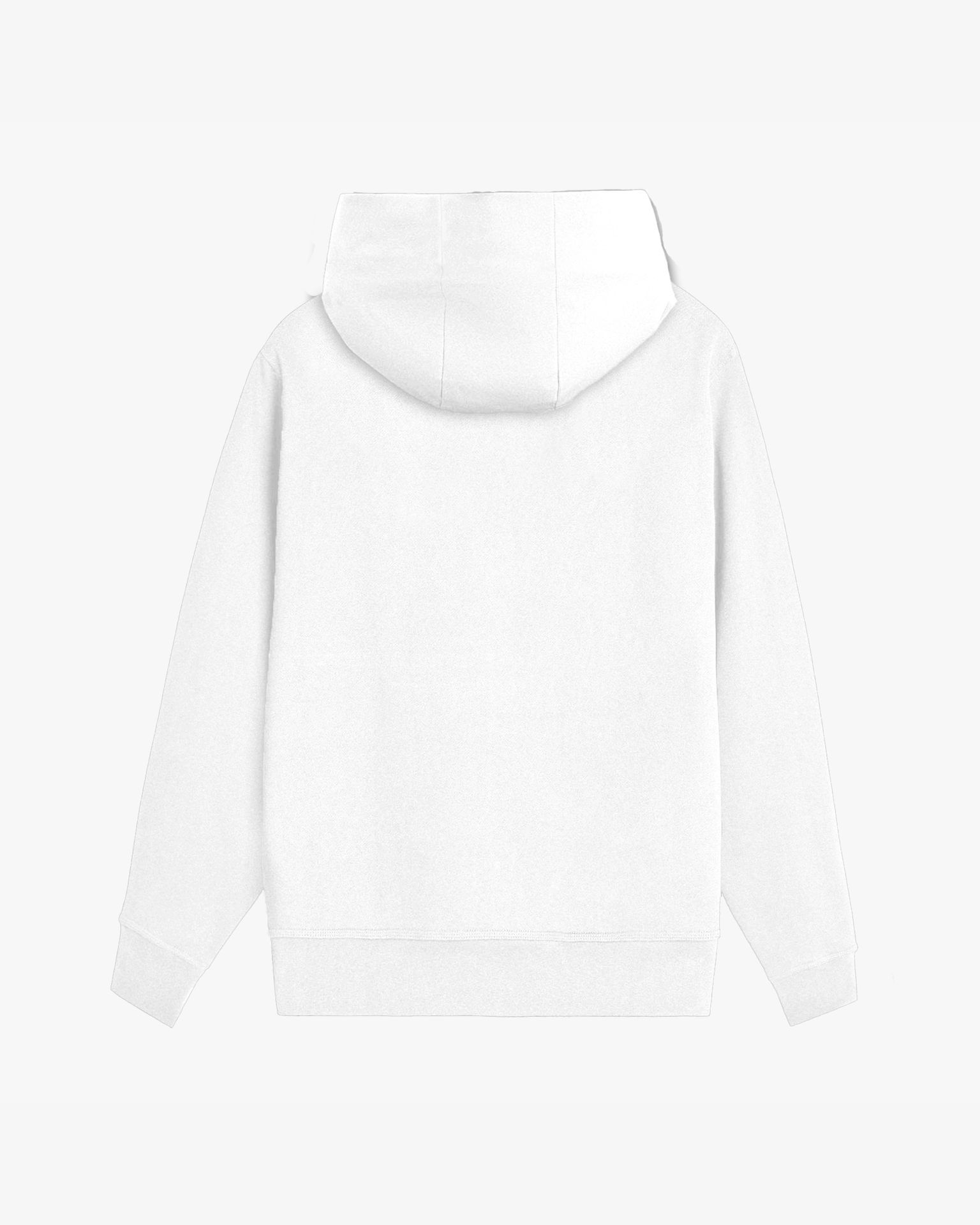 Men's black zip-through hoodie