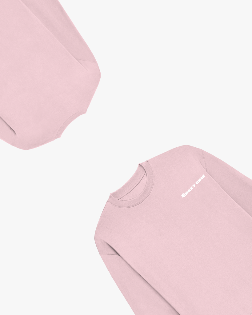 Men's White Oversized Sweatshirt