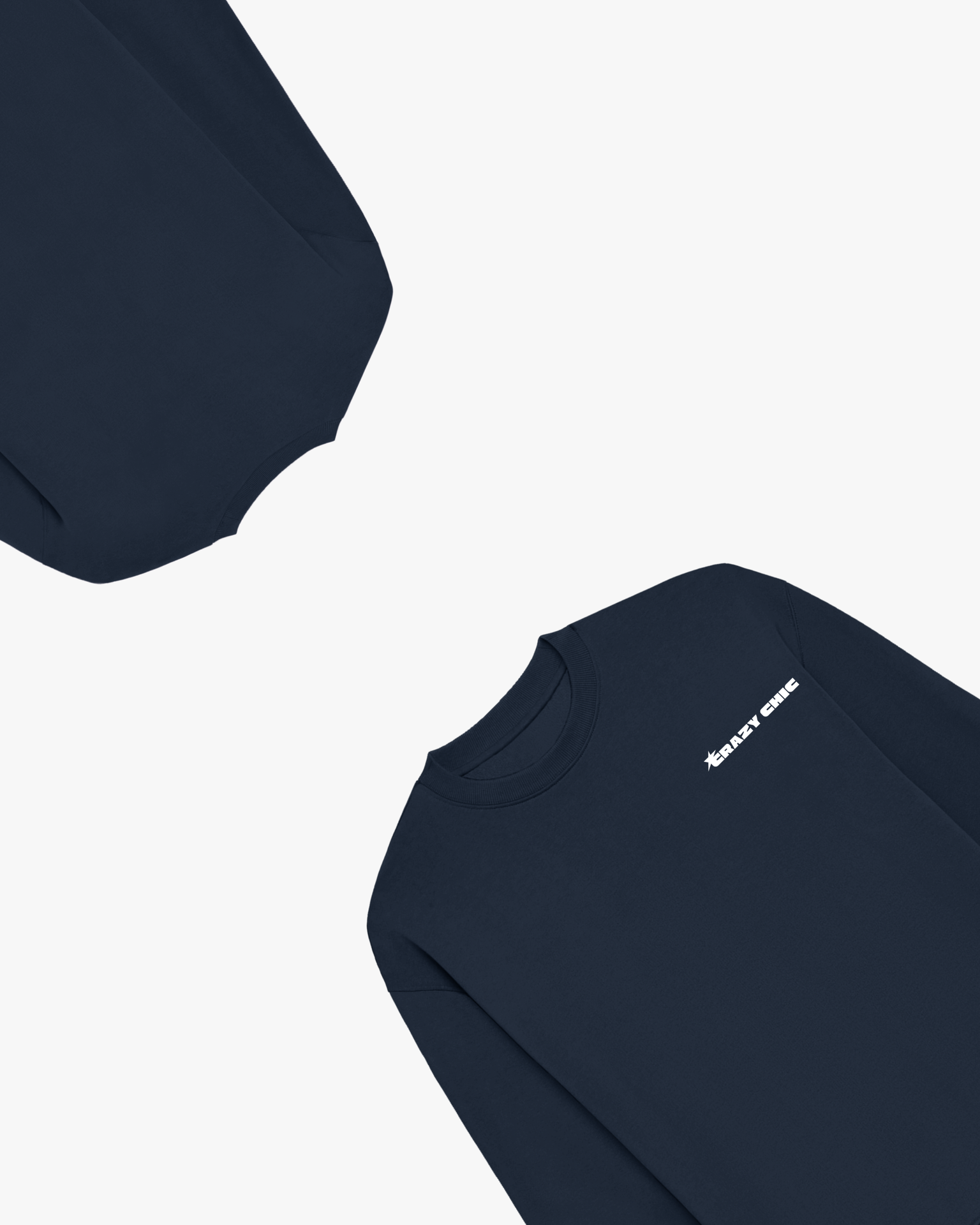 Men's White Oversized Sweatshirt