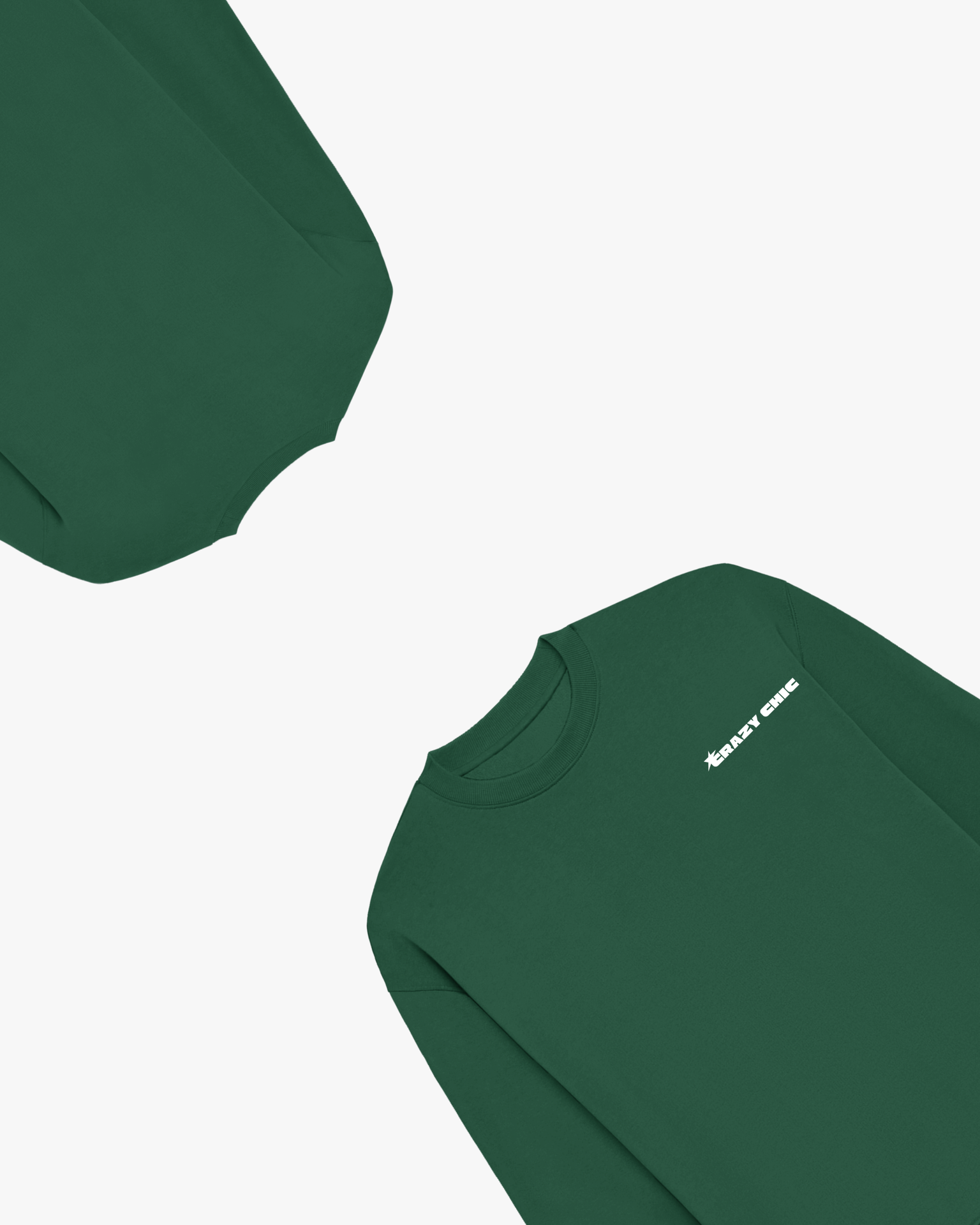 Men's White Oversized Sweatshirt