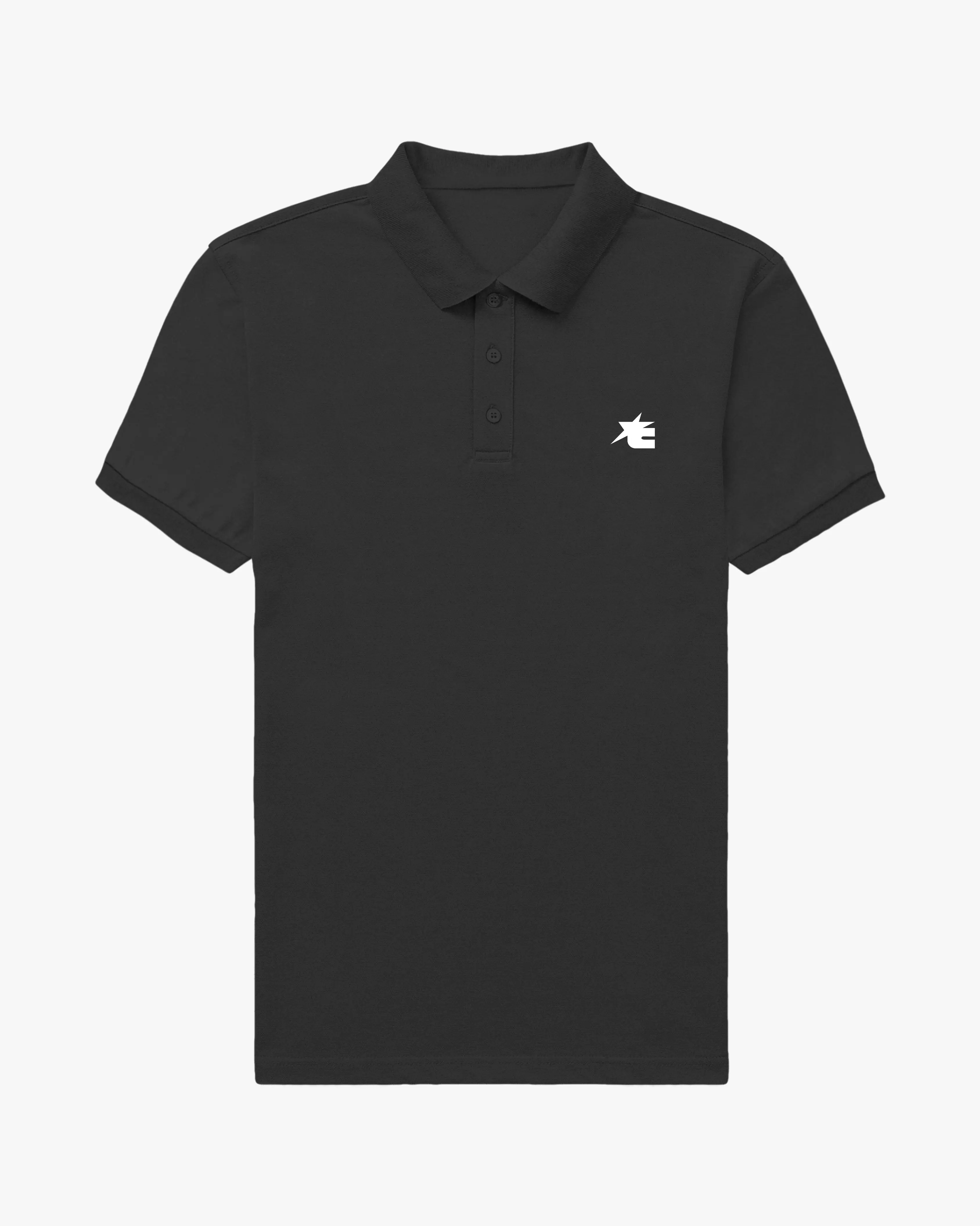 Black Polo Tee