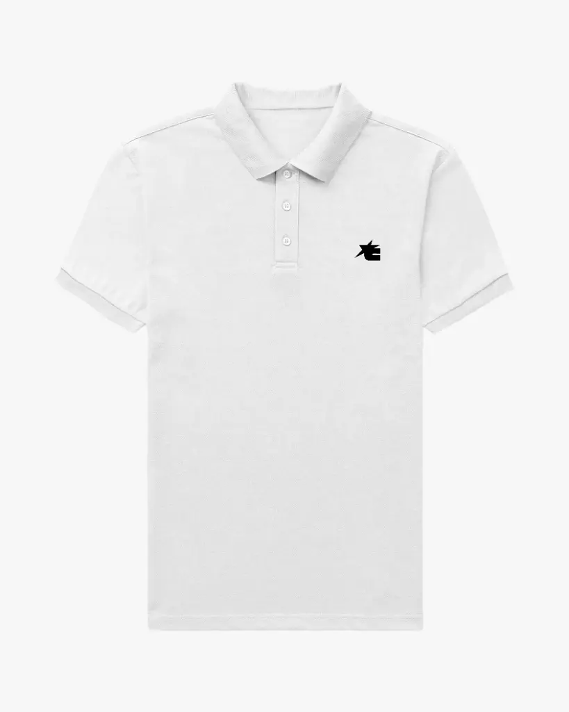 White Polo Tee