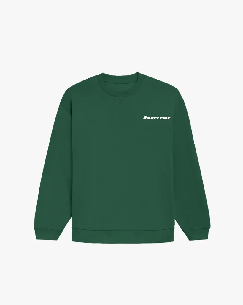 Everglass Green Oversized Sweatshirt