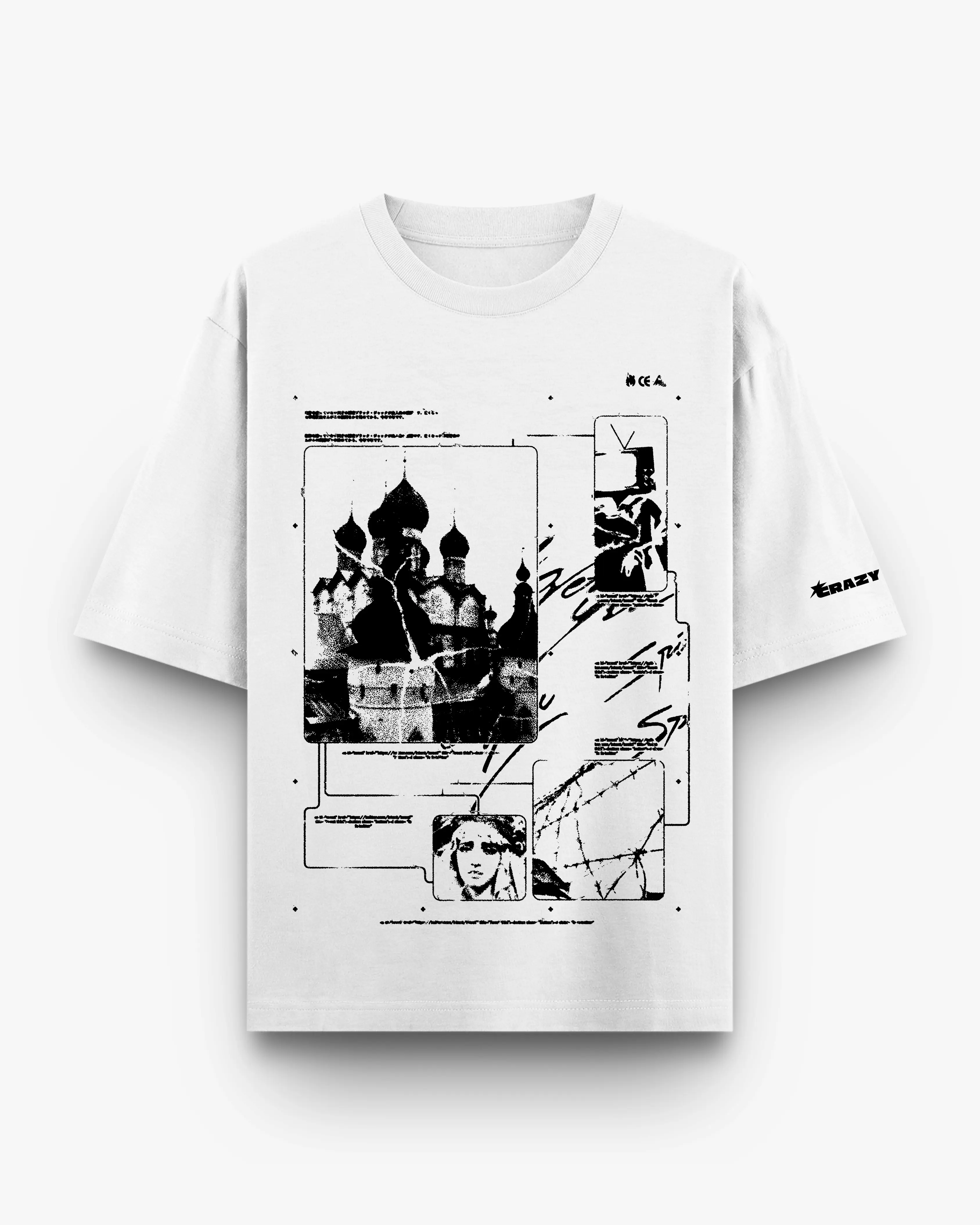 Eastern Echoes Oversized Tee