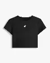Baby Tee: Black