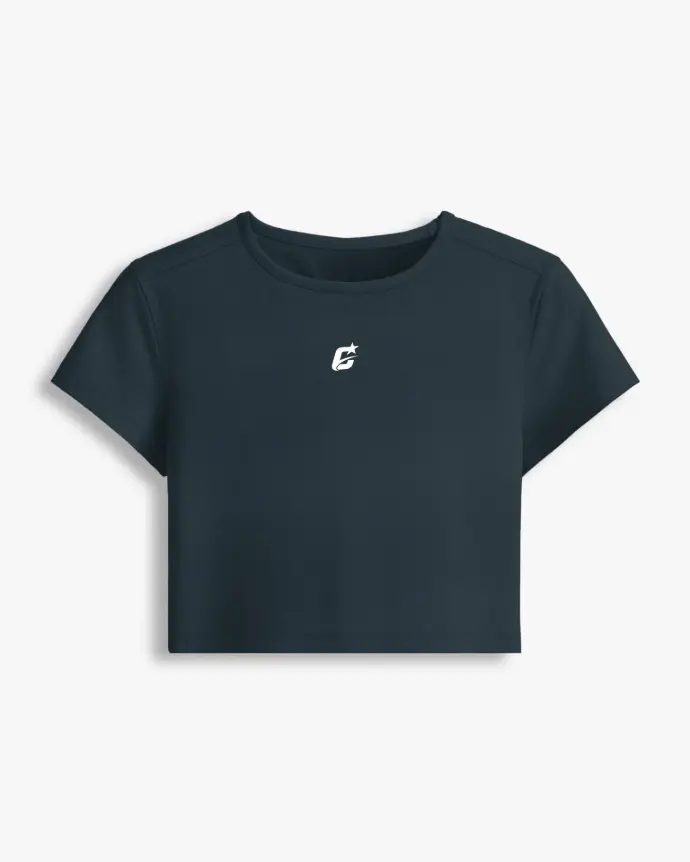 Baby Tee: Velvet Midnight