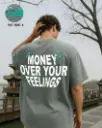 Grey Materialistic Tee