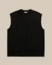Black Everyday Oversized Vest