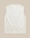 Everyday Boxy Vest: Ivoria