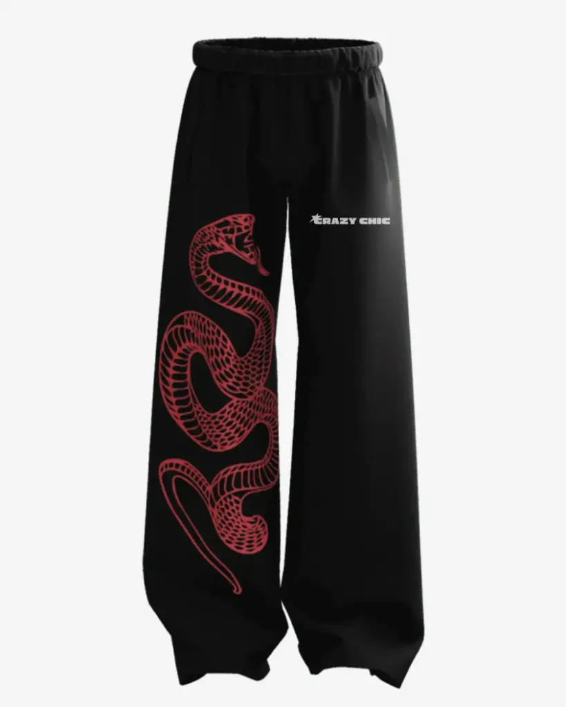 Pythonic Staright Fit Baggy Pants