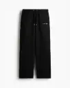 Loose Fit Sweatpants: Black