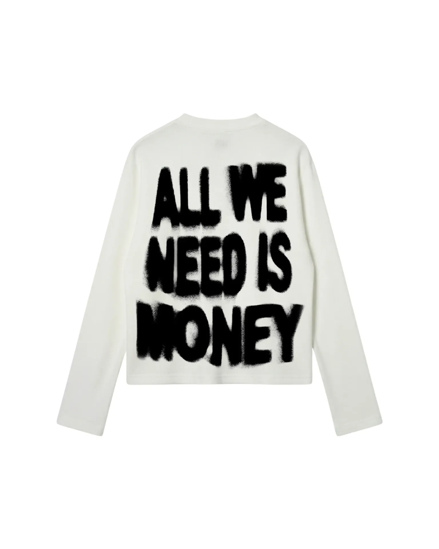 Money Energy Waffle Oversized Full Sleeve