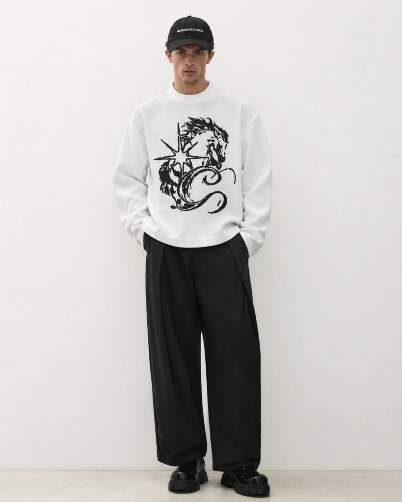 Emblem Waffle Tee