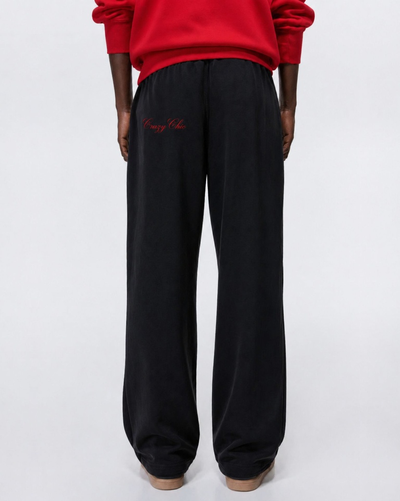 Black Signature Joggers