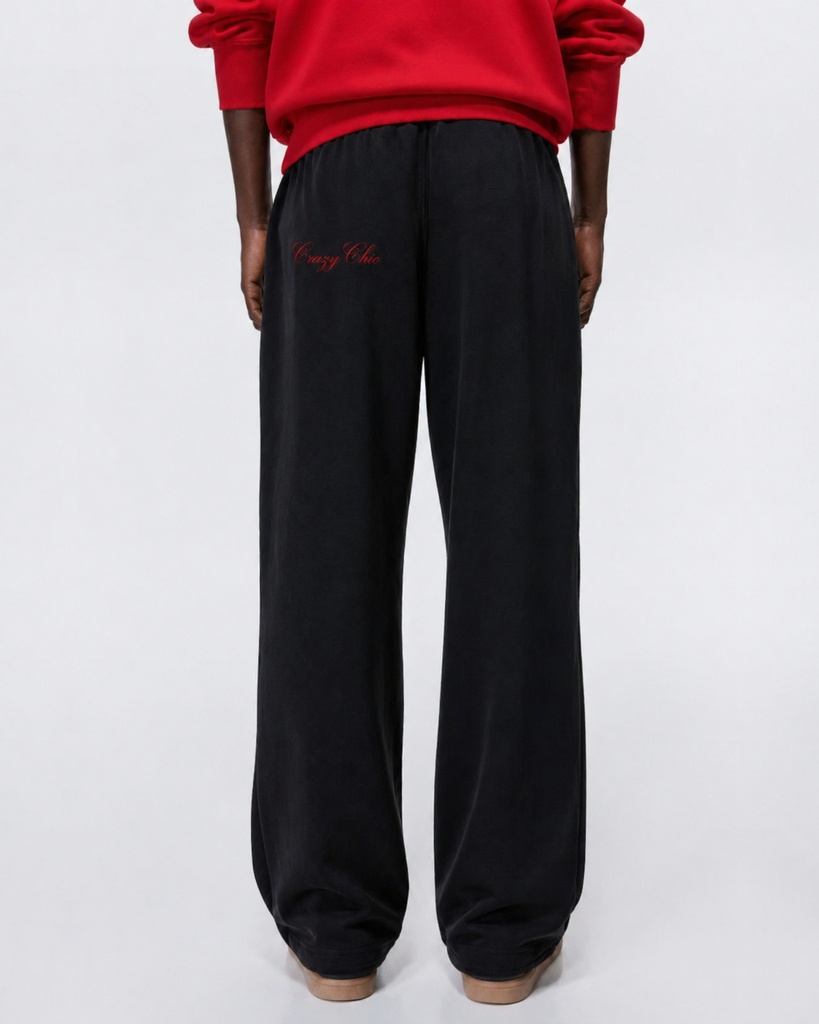 Black Signature Joggers
