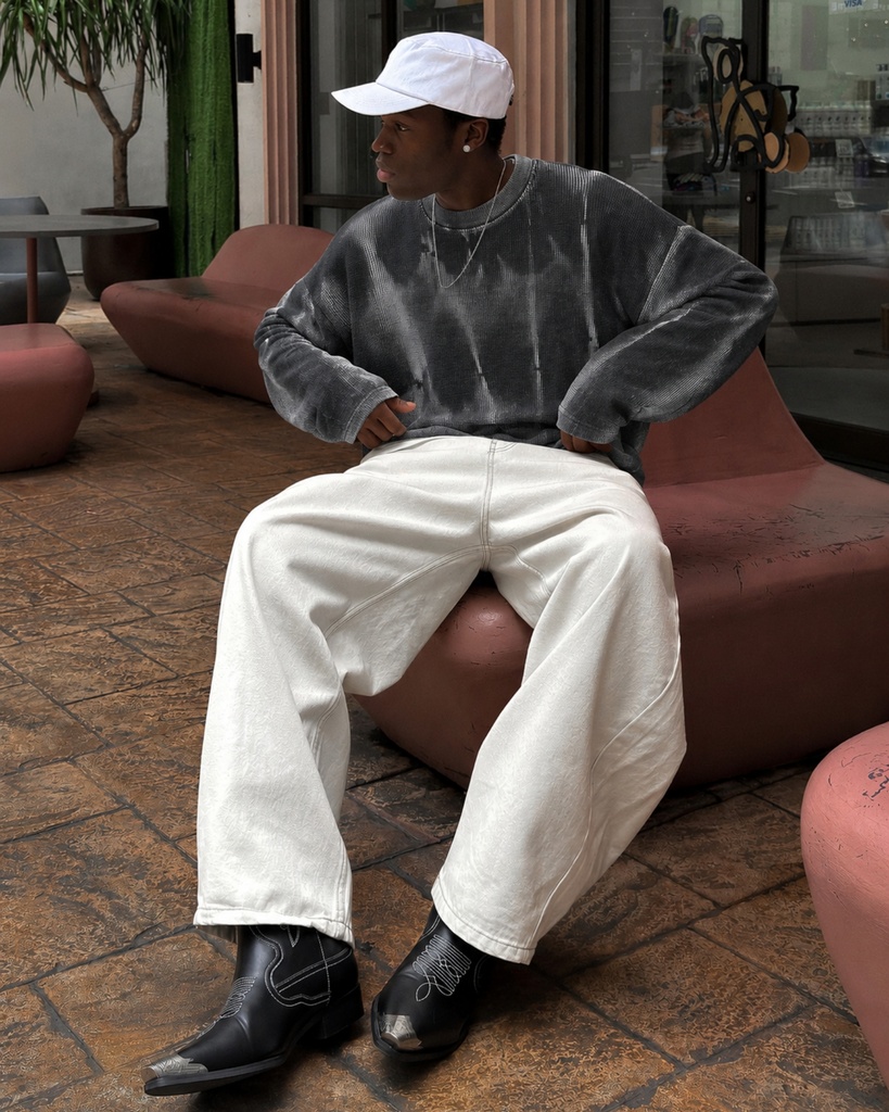 Hammer Wash Waffle Tee