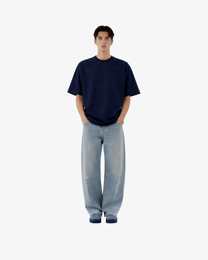 Royal Blue Everyday Oversized Tee