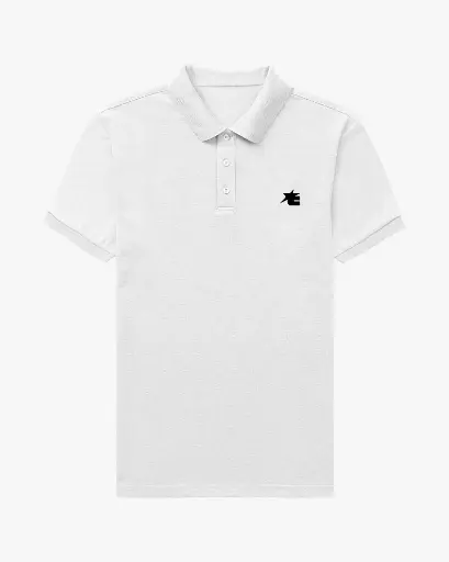 White Polo Tee